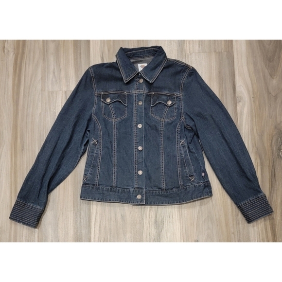 Women's Dickies Denim Jacket size medium - Picture 1 of 6